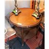 Image 1 : WOODEN END TABLE 24" WIDE 24" DEEP 24" TALL