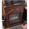 Image 1 : ELECTRIC FIRE PLACE 26" WIDE 8" DEEP 34" TALL