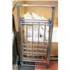 Image 1 : FOLDABLE METAL CLOTHING DRYING RACK
