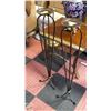 Image 1 : PAIR OF 40" TALL CANDLE HOLDERS