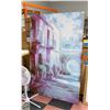 Image 1 : CANVAS PRINT OF EUROPEAN ALLEYWAY 4' X 6'