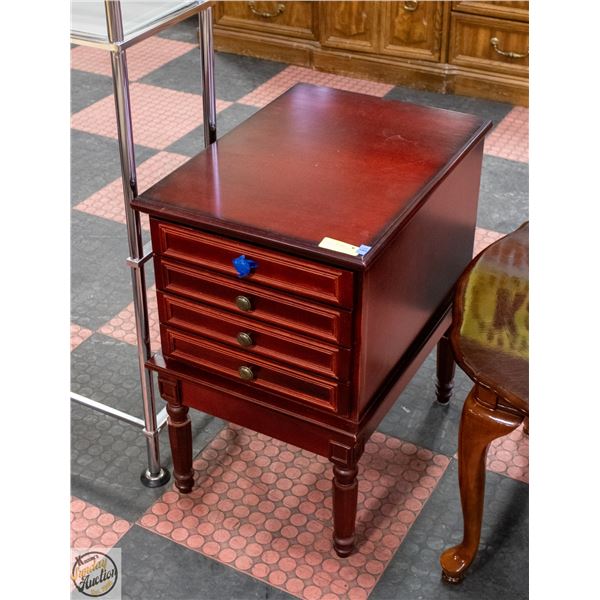 MAHOGANY ARTISTS CABINET