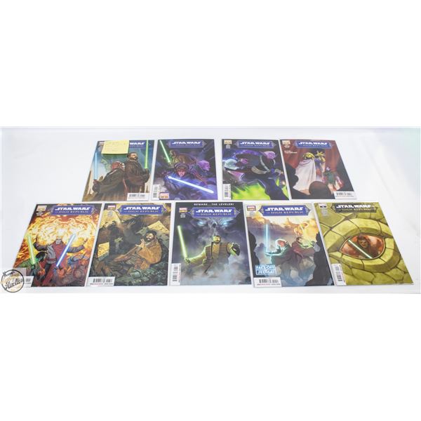 STAR WARS 9 COMIC LOT 5 KEY ISSUES 1ST APPS