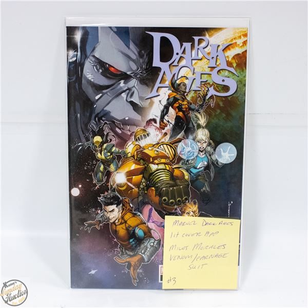 DARK AGES #2 1ST COVER APP MILES MORALES VENOM/