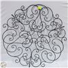 Image 1 : DECORATIVE METAL YARD/FENCE ART 36"