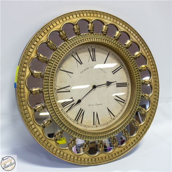 CIRCULAR MIRROR CLOCK APPROXIMATELY