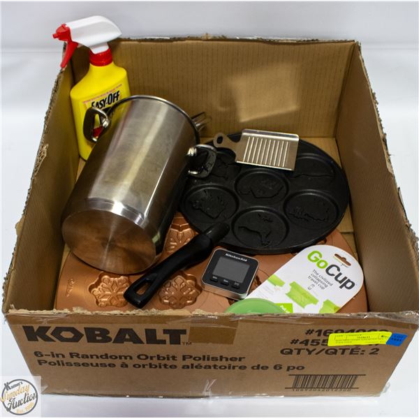 KITCHEN ITEMS ASSORTED ALL TOGETHER