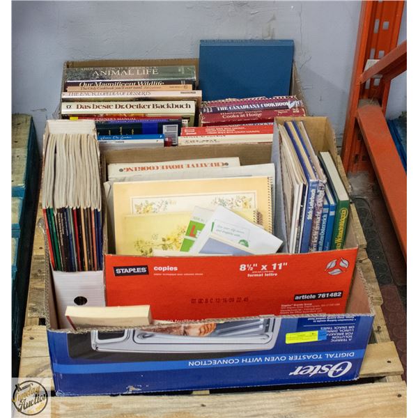 ESTATE PALLET LOT - COLLECTION OF VARIOUS BOOKS