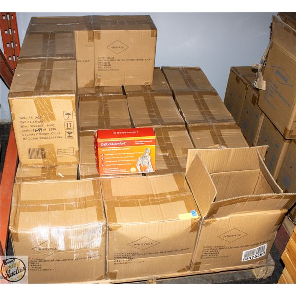 PALLET OF NEW REUSEABLE HEAT PADS
