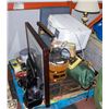 Image 1 : PALLET OF HOUSEHOLD GOODS, MICROWAVE, OFFICE CHAIR