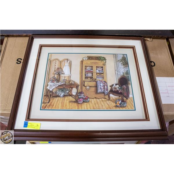 KAY LAND SHANNON "COUNTRY DRESS SHOP" PAPER TOIL