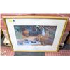 Image 1 : FRAMED MONET PRINT LE DEJEUNER 30"X24"