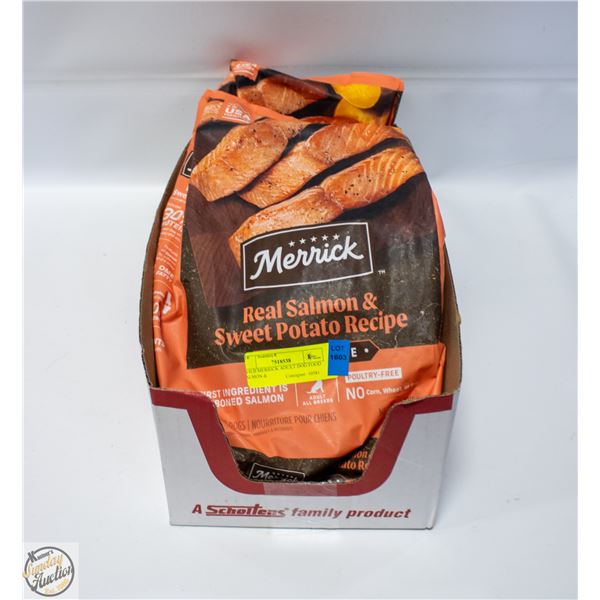2X4LB MERRICK ADULT DOG FOOD SALMON &
