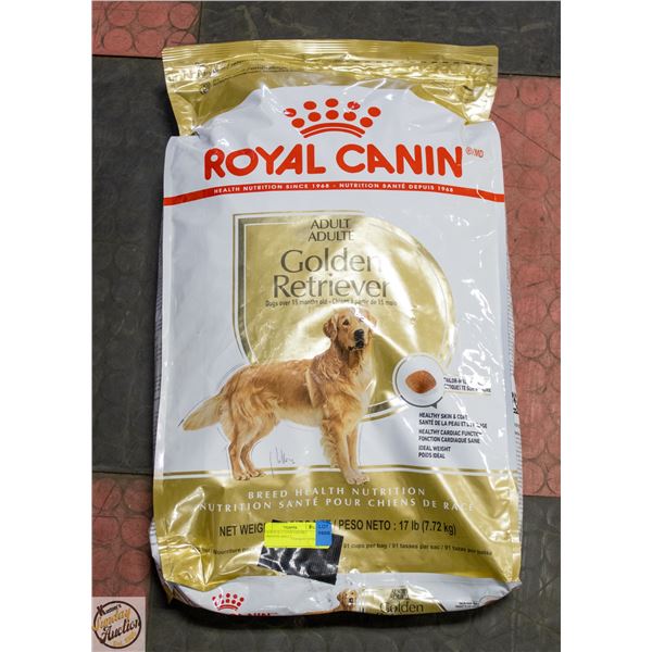 17LB ROYAL CANIN GOLDEN RETREIVER ADULT
