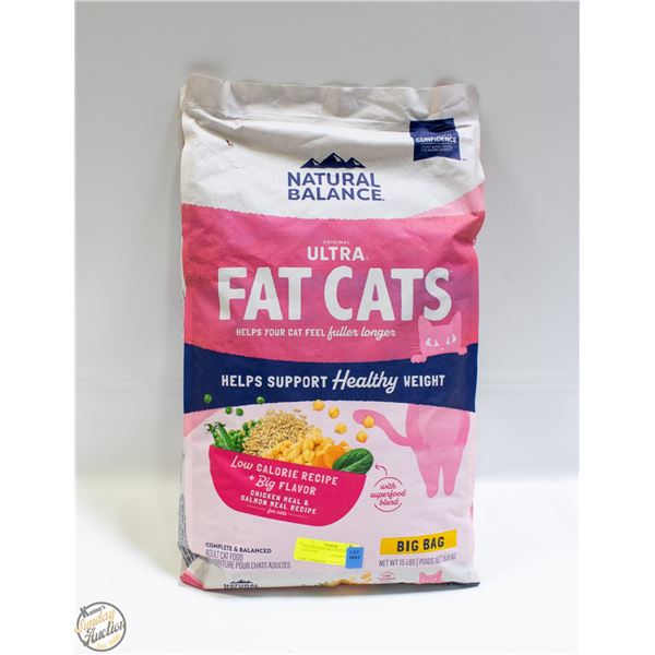 15LB NATURAL BALANCE ADULT CAT FOOD