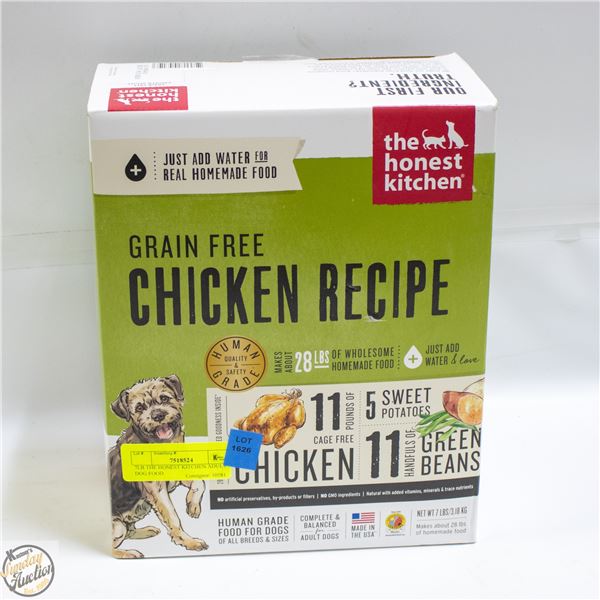 7LB THE HONEST KITCHEN ADULT DOG FOOD