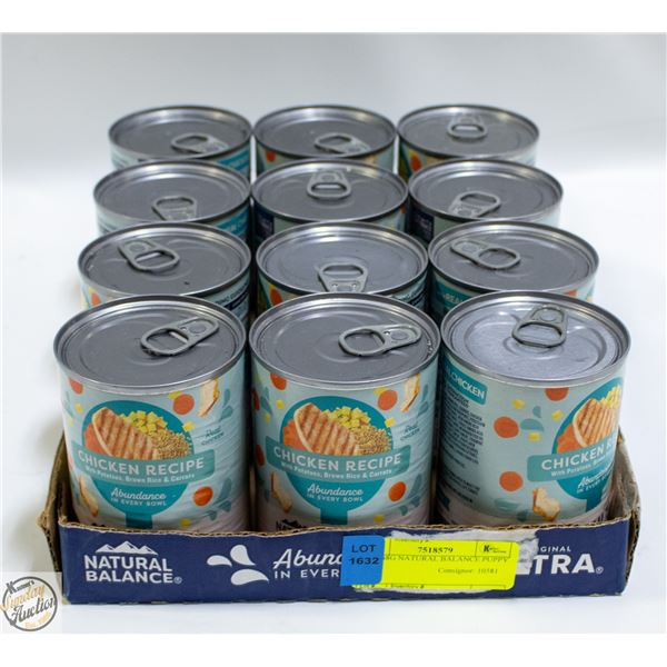 12X368G NATURAL BALANCE PUPPY TO
