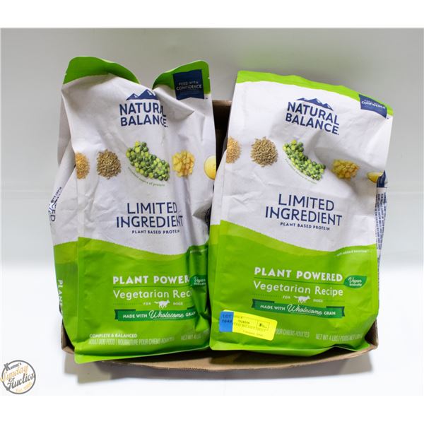 2X4LB NATURAL BALANCE ADULT DOG FOOD