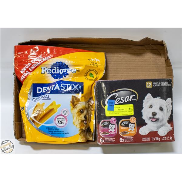 12X100G PACK CESAR DOG FOOD PORTERHOUSE