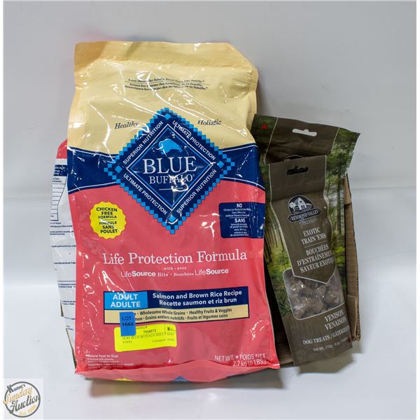 6LBS BLUE BUFFALO ADULT DOG FOOD