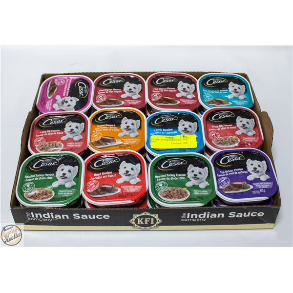 24 X 100G CESAR ADULT WET DOG FOOD