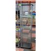 Image 1 : GLASS DISPLAY CABINET 4 TIERS 14" X 17" X 65"