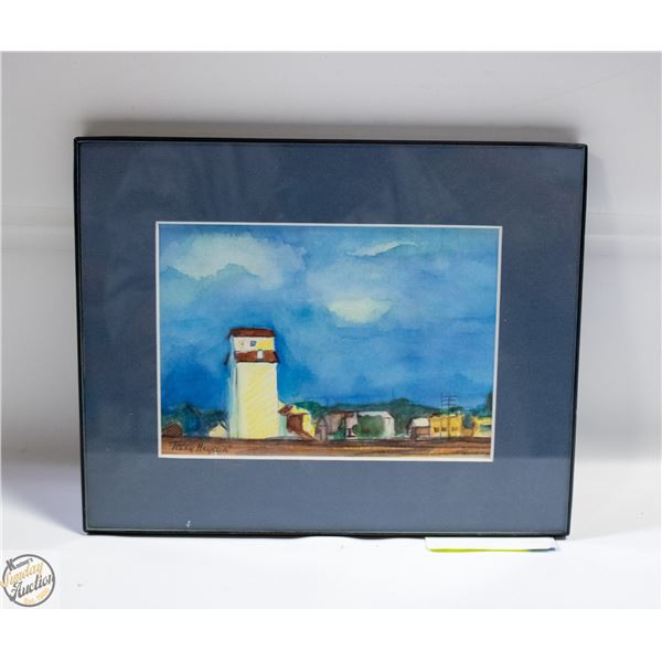 ORIGINAL PAINTING "PRAIRIE STORM" WATERCOLOR