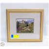 Image 1 : FRAMED ISABEL LEVESQUES "VALLEY OF THE