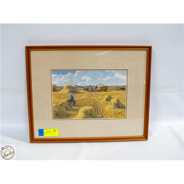 FRAMED MATTED NUMBERED ISABEL LEVESQUES