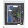 Image 1 : MATTED + FRAMED PASTEL VANCOUVER