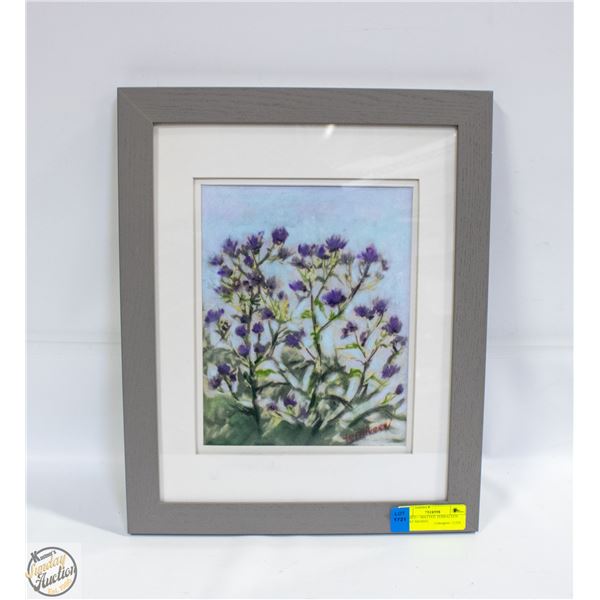 FRAMED + MATTED TERRALEEN ARTIST SIGNED