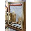 Image 1 : SILVER FRAMED MIRROR 40"X29"