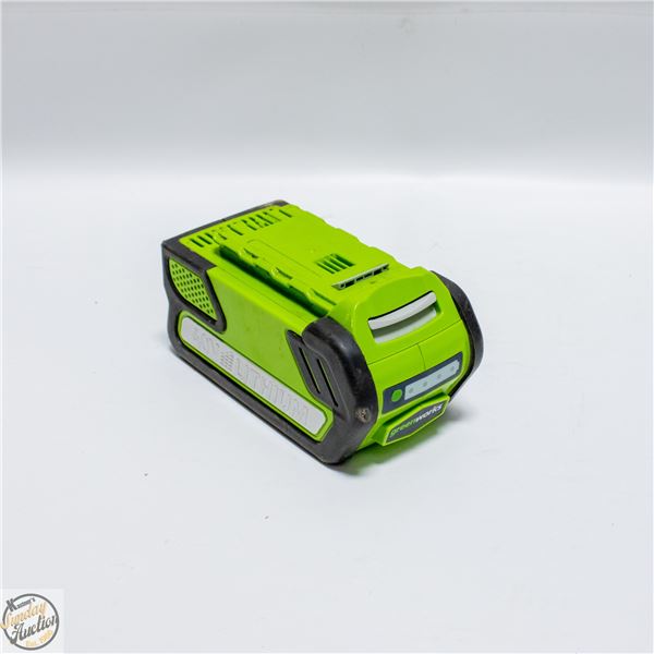 GREEN WORKS 4AH 40V LITHIUM BATTERY