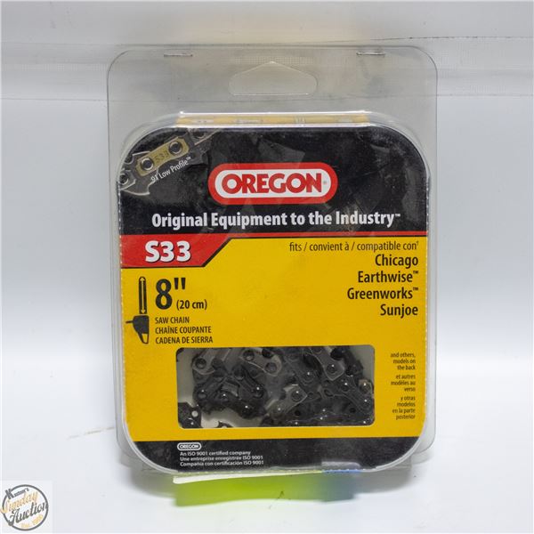 NEW OREGON 8" CHAIN SAW CHAIN S33