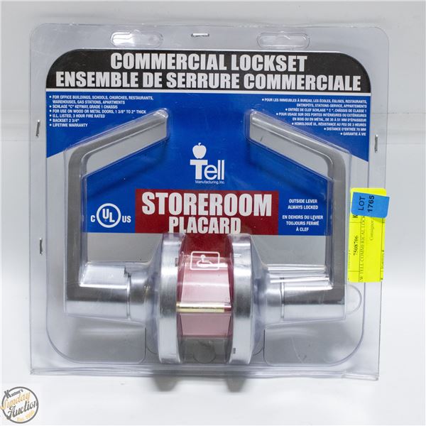 NEW TELL COMMERICAL LOCKSET