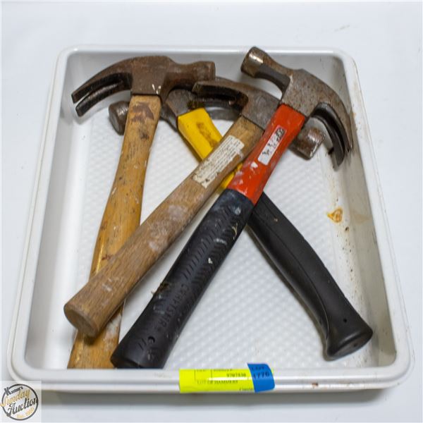 LOT OF HAMMERS