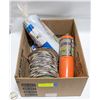 Image 1 : BOX ELECTRICAL WIRE AND 2 TOURCH TANKS