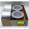 Image 1 : 4 ROLLS 3” ALUMINUM TAPE