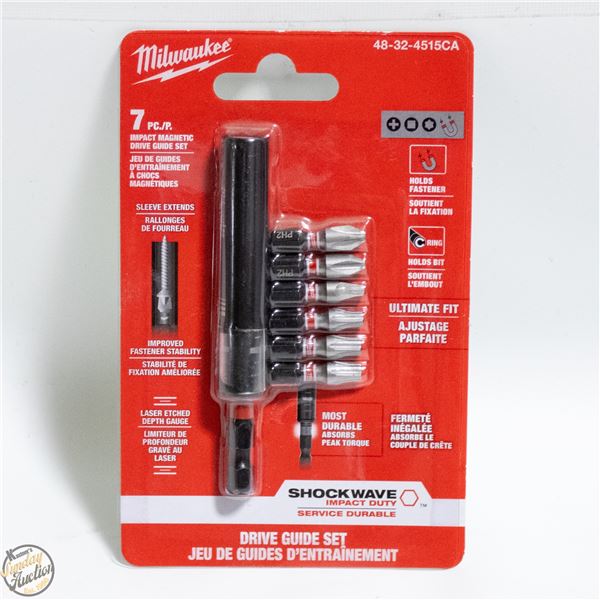 MILWAUKEE 7PC IMPACT MAGNETIC