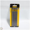 Image 1 : PACK OF DEWALT 6” 5PC SCREWDRIVER FITS SQ