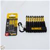 Image 1 : 2 PACKS OF DEWALT SCREWDRIVER BITS