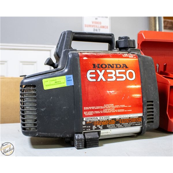 HONDA EX350 GENERATOR