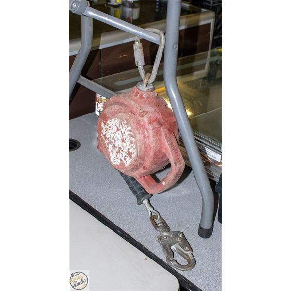 SELF-RETRACTING LIFELINE (SRL) FALL