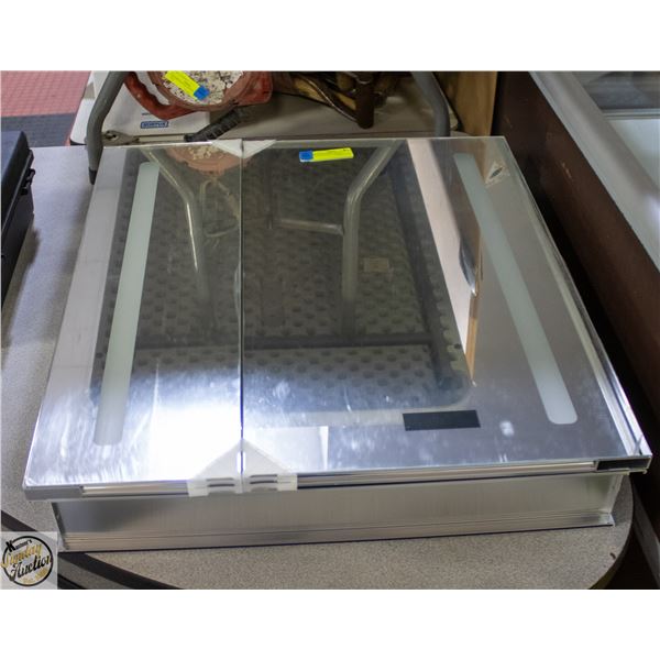 MEDICINE CABINET WITH LED LIGHTS AND BLUETOOTH