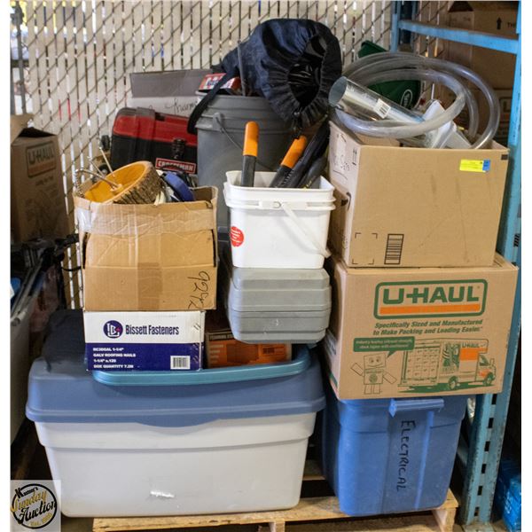 PALLET OF ESTATE ITEMS INCLUDES VINTAGE ITEMS