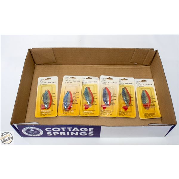 6 X COHO CATCHERS 308-55