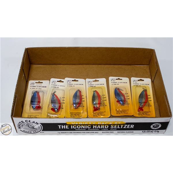6 X COHO CATCHERS 308-55