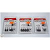 Image 1 : 3 X PACKS FINESSE WEEDLESS JIGS
