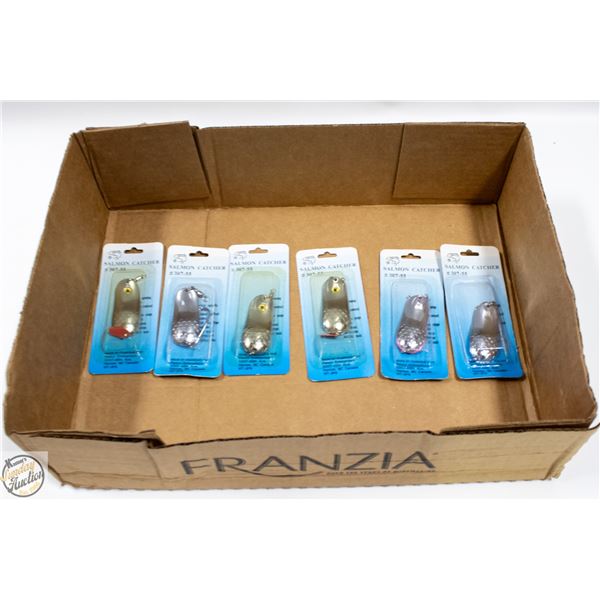 6 X SALMON CATCHERS 307-55