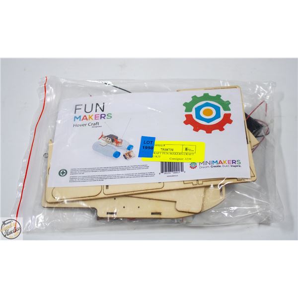 HOVER CRAFT FUN MAKERS CRAFT BUILDING KIT